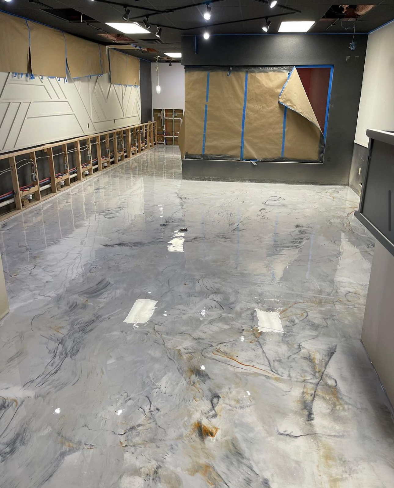 Epoxy floor