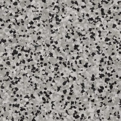 Domino flake epoxy floor color by Epoxee, El Paso TX