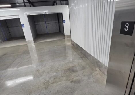 Polished Concrete Commercial Warehouse Floor installed by Epoxee in El Paso, TX