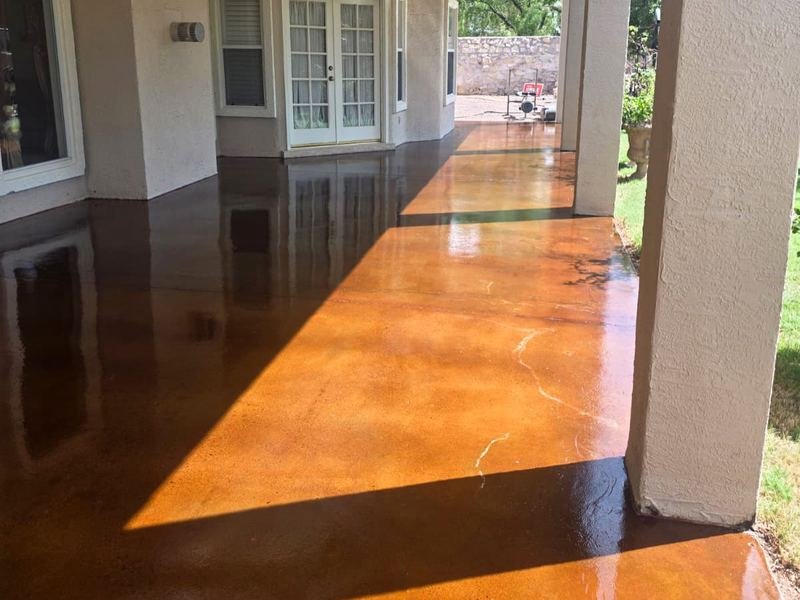 Concrete stain